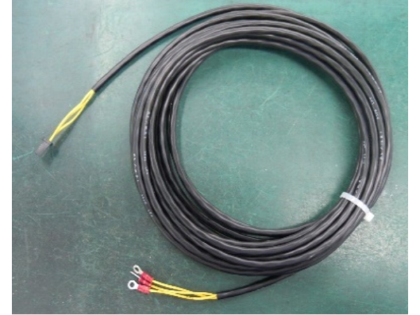 J1100コネクタ搭載絶縁丸形端子付ハーネス | 産業用ハーネス加工＆ユニット組立ソリューション